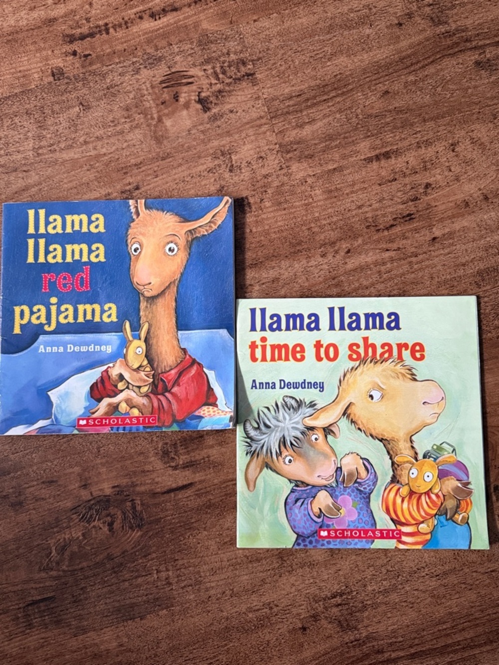 Scholastic Llama Llama Books – Blue & Light Green Covers